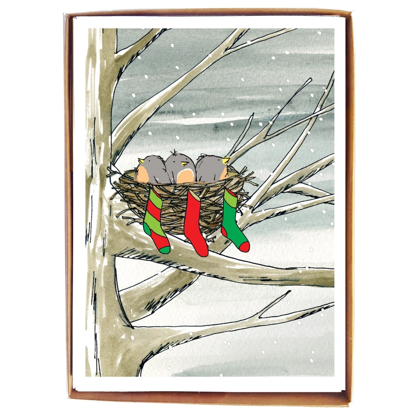 Nest with Stockings- Box of 8