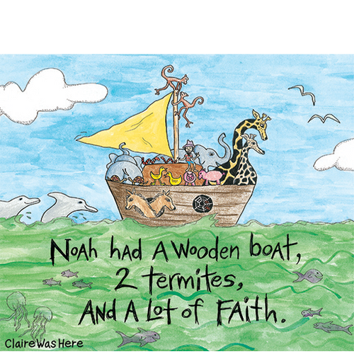 Noah Had a Wooden Boat...