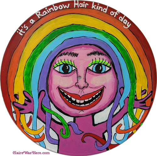 It's a Rainbow Hair...