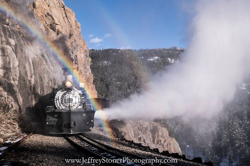 Rainbows on Horseshoe Curve