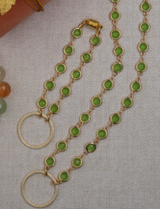 Nataly Green on Gold Bracelet