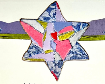 Holiday Star of David Lavender