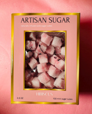 Hibiscus Sugar Hearts