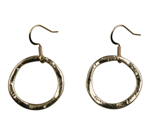Gold Hoop Earrings