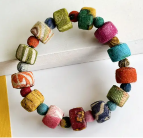 Rolling Kantha Bracelet