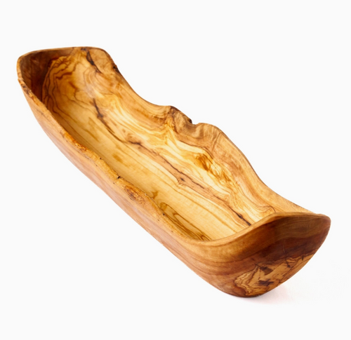 Olive Wood Bread Basket