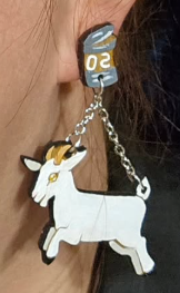 Goat Earrings