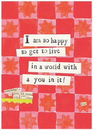 With You In It Friendship Greeting Card
