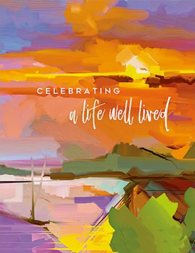 Well Lived Sympathy Greeting Card