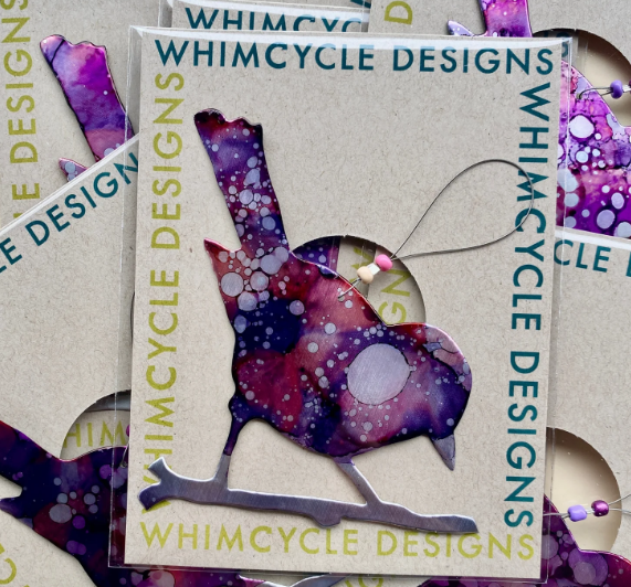 Whimcycle Designs Ornaments - Bird on Branch