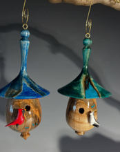 Birdhouse Maple Ornament