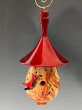 Birdhouse Maple Ornament