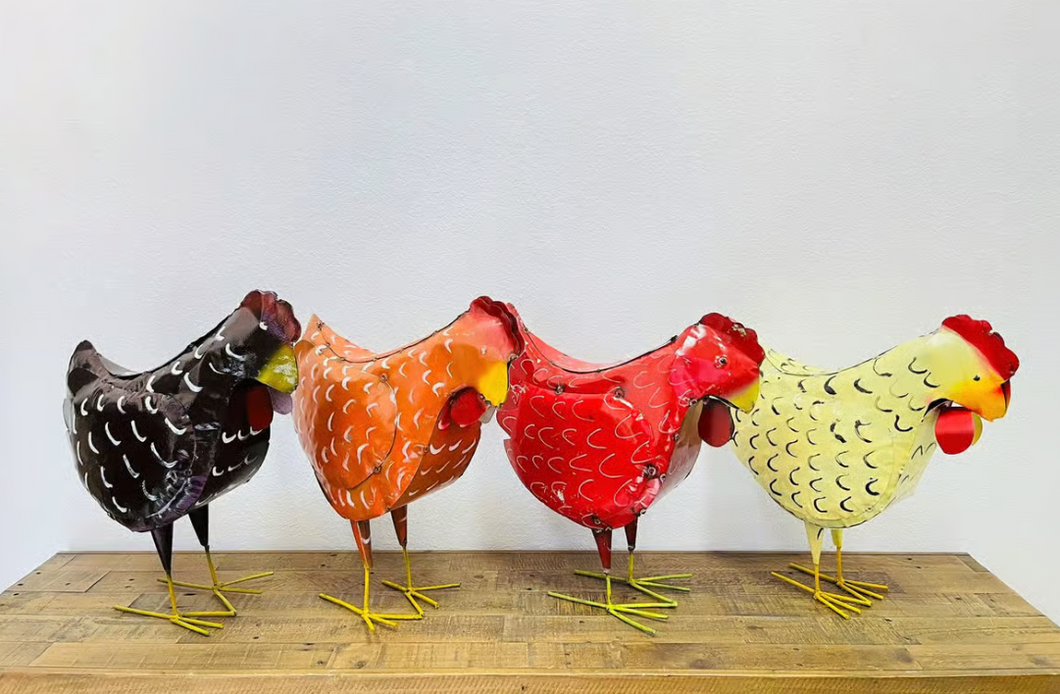 Tin Hen Large