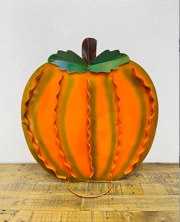 Decorative Pumpkin on Stand
