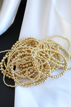 Gold Filled 3mm Beaded Bracelet -Large