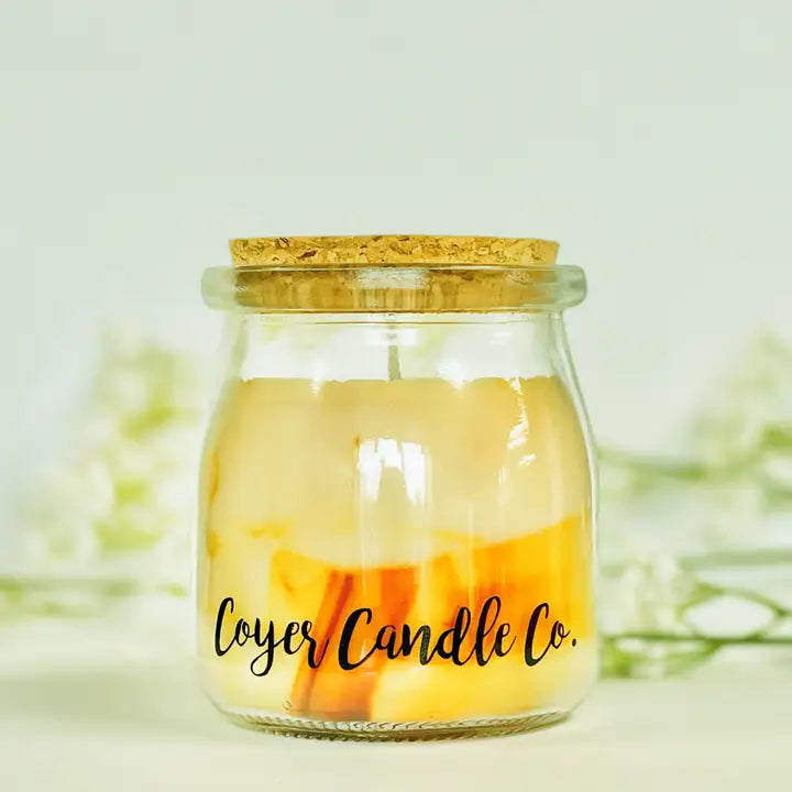 Studio Jar with Cork Lid Candle - Little Lemon Tree