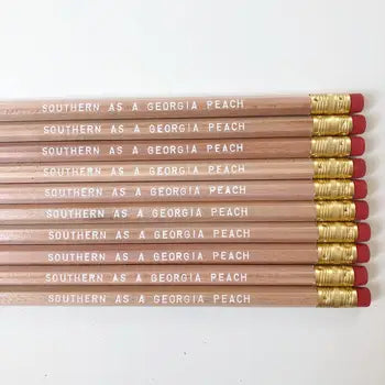 Southern as a Georgia Peach Pencils