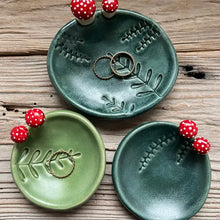 Mushroom & Fern Ring Dish
