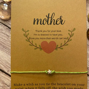 Mother Wish Bracelet