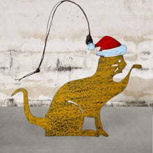 CAT ornament SANTA