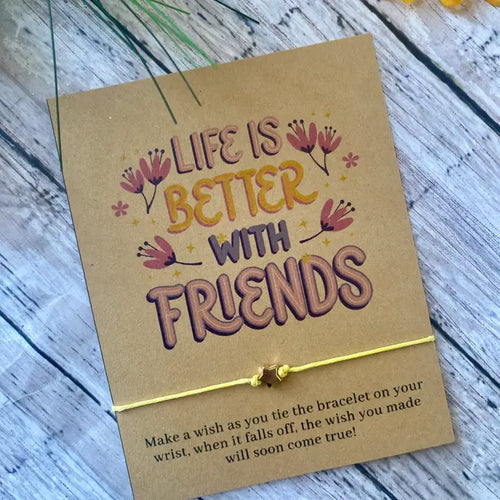 Friends Wish Bracelet