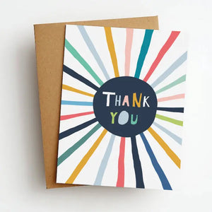 Sun Thank You Greeting Card