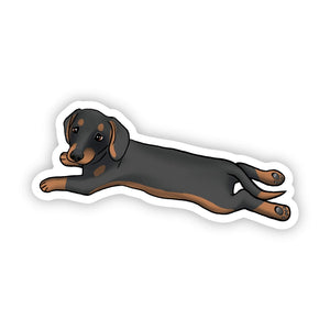 Weiner dog sticker