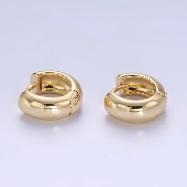 14K Gold Filled 10mm Chubby Cartilage Earrings