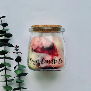 Studio Jar with Cork Lid Candle - Super Duper Cherry