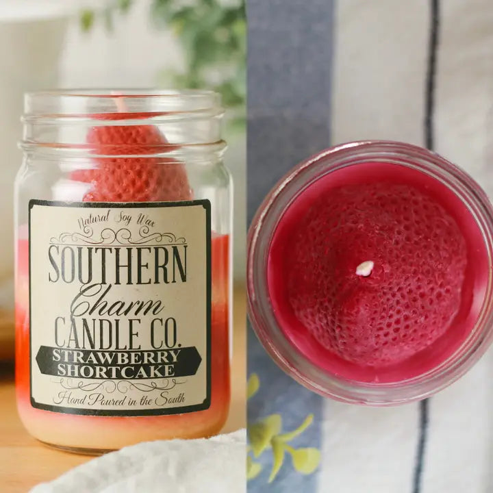 Strawberry Shortcake Candle