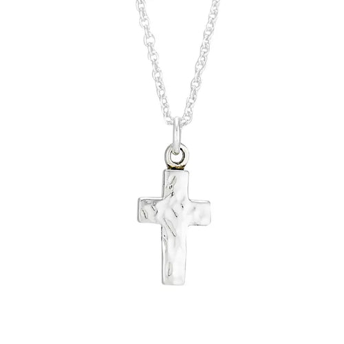 Classic Cross on Sterling Silver Chain