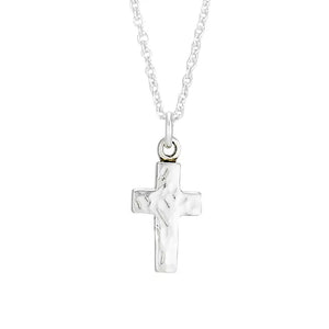 Classic Cross on Sterling Silver Chain