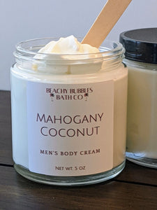 Mahogany Coconut - Men's Body Cream