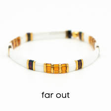 Far Out- Tila Bead Bracelets