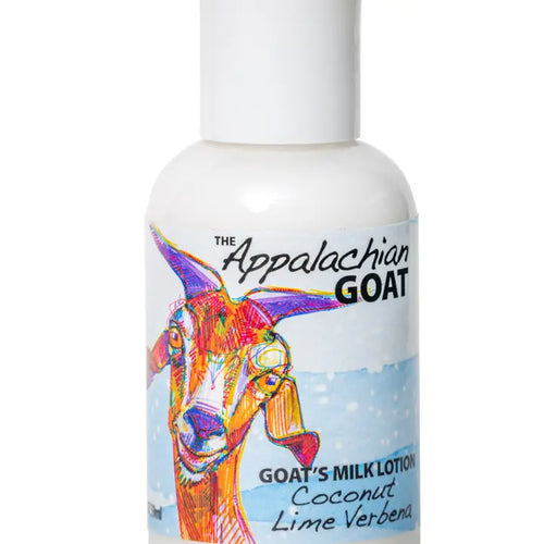 Coconut Lime Verbena Goats Milk Lotion--2 oz