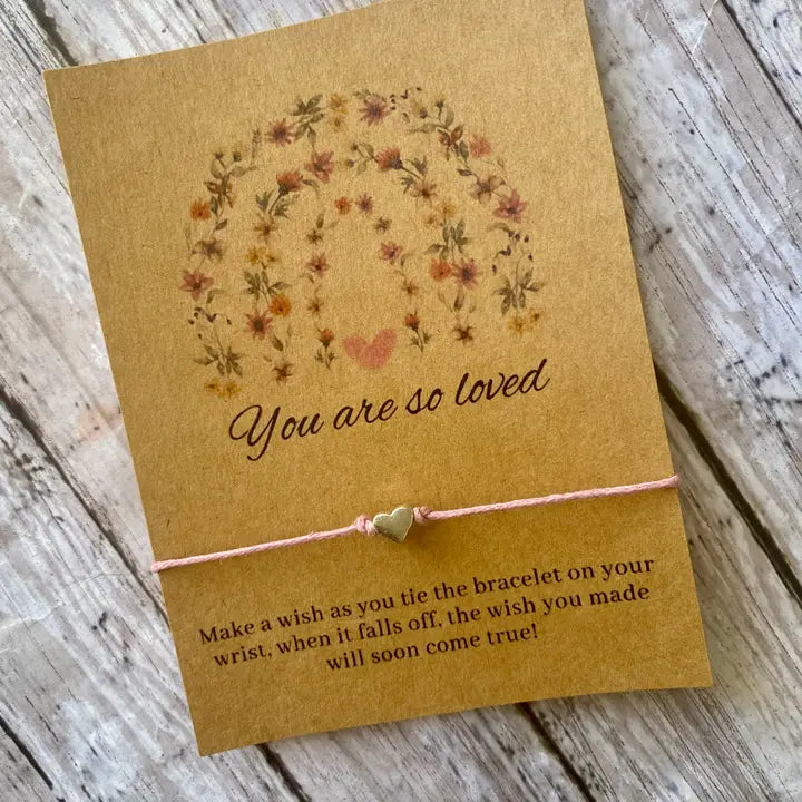 You Are So Loved Wish Bracelet