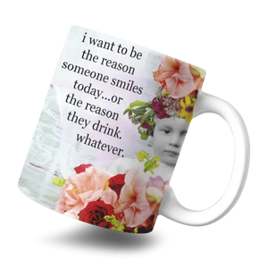 Smiles today coffee mug