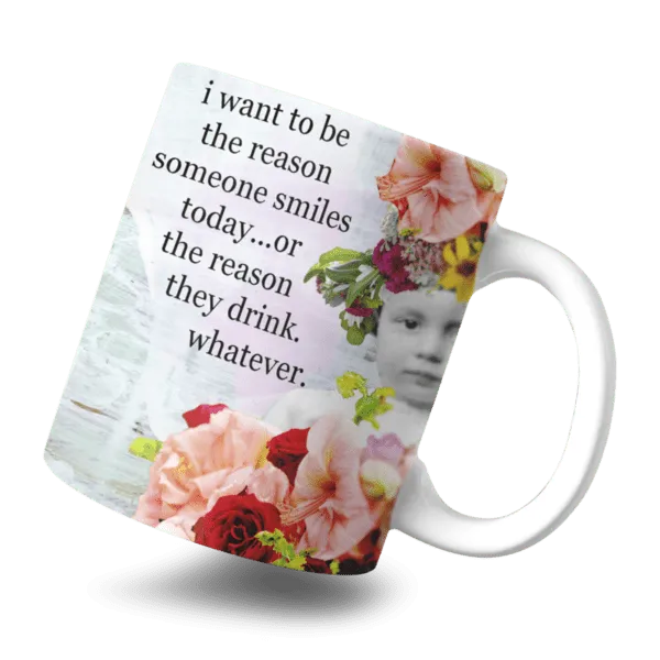 Smiles today coffee mug