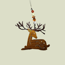 Deer ornament  metal gifts Garden lover recycle contemporary