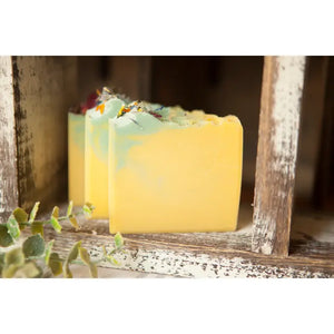 Honeysuckle cold process bar soap