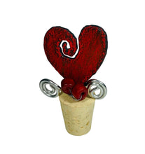 Heart wine stopper