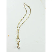 Gold Choker Necklace with Brush Gold