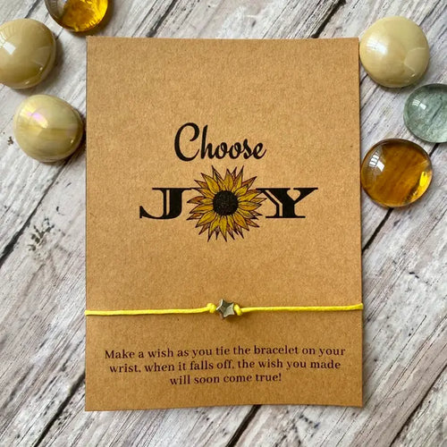 Choose Joy Wish Bracelet