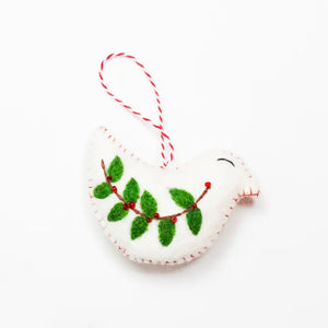 Christmas Felt Animal Ornaments