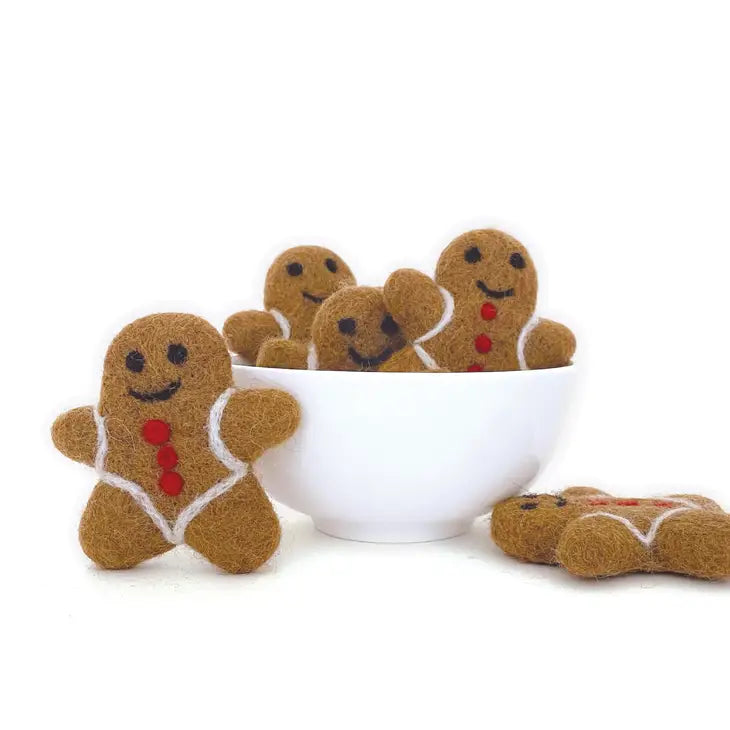 Felt Gingerbread Pieces