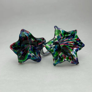 Blown Glass Mini Flowers