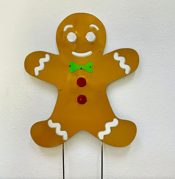 Gingerbread Man Stake
