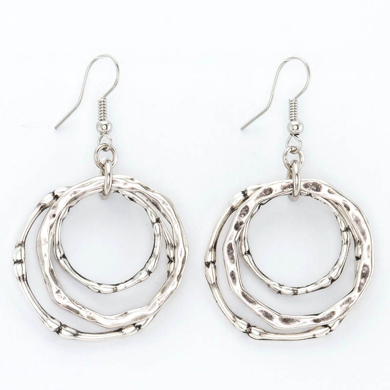 Triple Hoop Bohemian Earrings