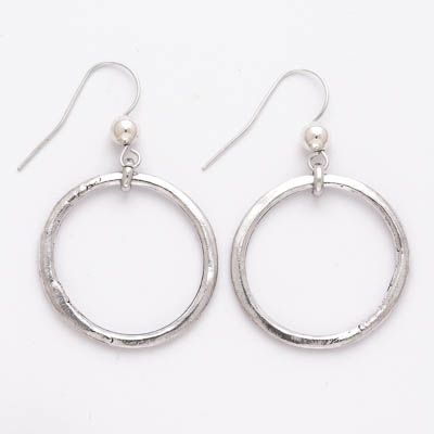 Timeless Classic Silver Hoop Earrings