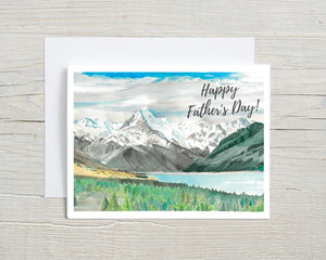 Mountain's Father's Day Greeting Card